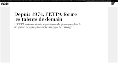 Desktop Screenshot of etpa.com