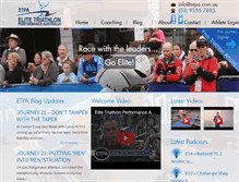 Tablet Screenshot of etpa.com.au